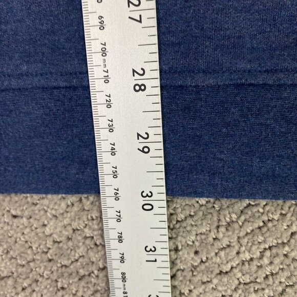 Peter Millar Sweater Men's XXL Blue Crown Comfort Interlock Quarter 1/4 Zip Golf - Picture 11 of 11